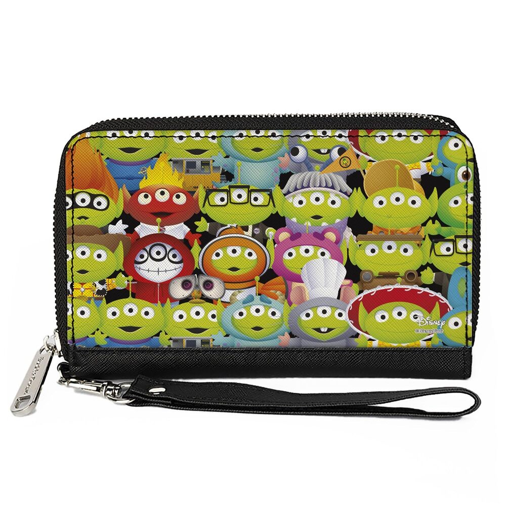 1884 PU Zip Around Wallet Rectangle-Pixar Studios Collection, 7.5"x4.5"